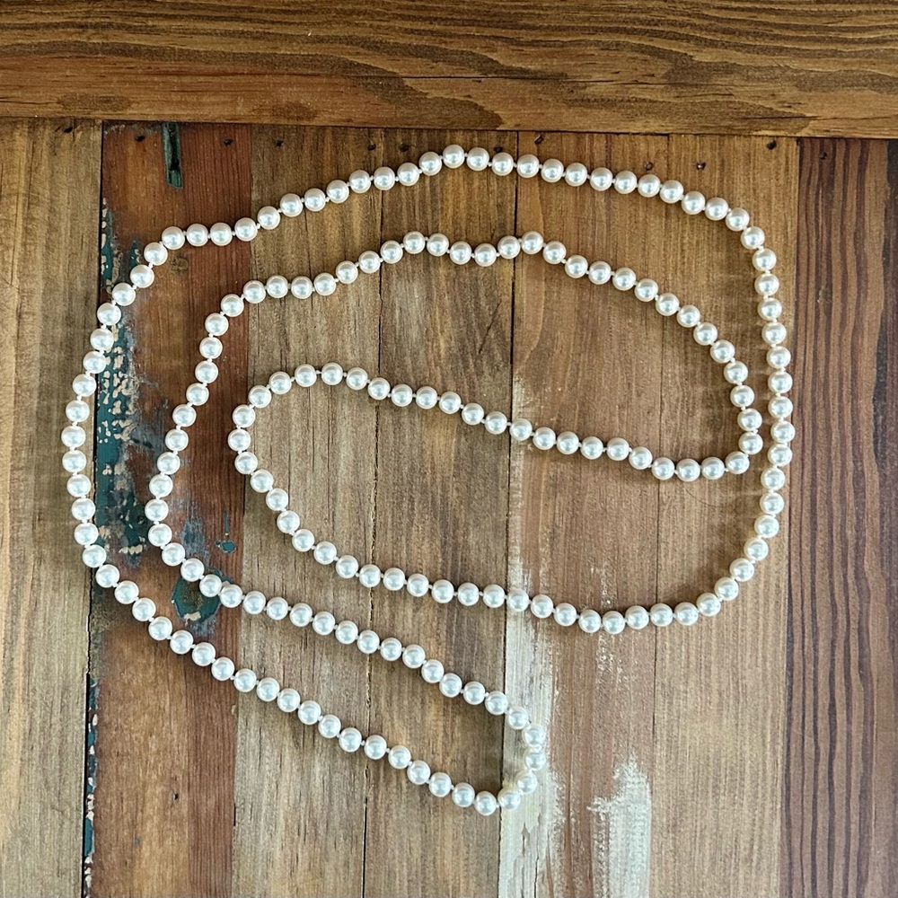 Faux Pearl Necklace
